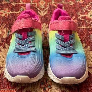 Athletic Works Little Girls & Big Girls Light up Athletic Sneakers